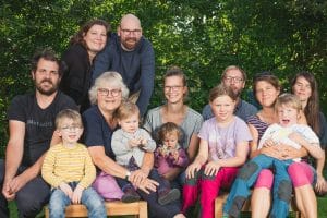 Familienfotos vom Fotografen